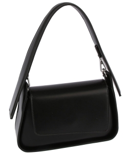 Fashion Flap Shoulder Bag LHU512-Z BLACK